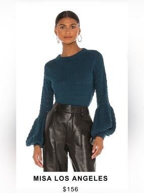 MISA Los Angeles Jade sweater